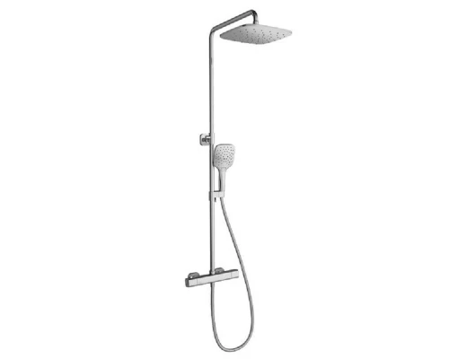 Душевая система с термосмесителем Ravak 10° TD 091.00/150, хром, X070103