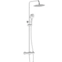 Душевая система Vitra Aquaheat Bliss RH3 Rain L термостатическая, хром, A47201EXP