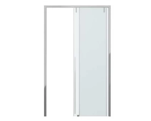 Душевая дверь в нишу Bravat Slim Line BD120.4105A, 120 x 195 см, раздвижная, стекло прозрачное, хром