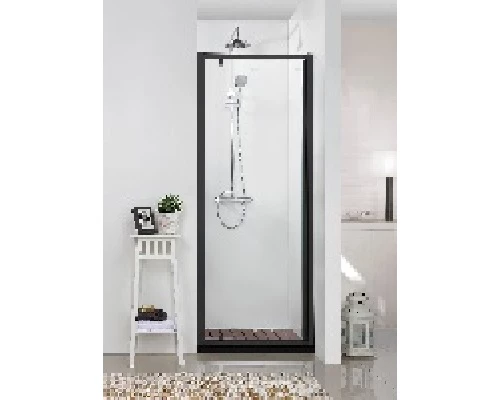 Душевая дверь Bravat Blackline BD100.4111B 90 x 200 см, черный