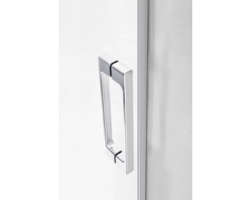 Шторка на ванну Cezares Tandem-soft TANDEM-SOFT-VF-2-180/145-C/P-Cr-IV, 180 х 145 см, стекло прозрачное/матовое, цвет профиля хром