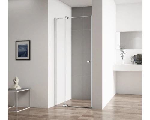 Душевая дверь в нишу Cezares VALVOLA-B-1-90-C-Cr, 90 см, стекло прозрачное, цвет профиля хром