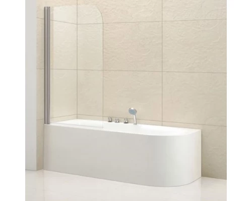 Шторка для ванны Cezares ECO-V-1-80/140-Cr, 80 х 140 см