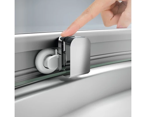 Душевая дверь Huppe X1 140404.069.321 с неподвижным сегментом