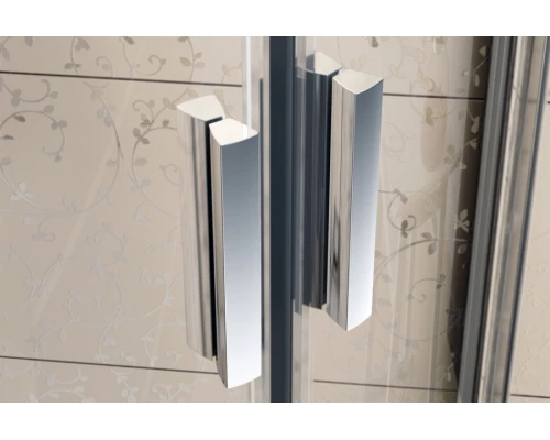 Душевая дверь в нишу Ravak Blix BLDP4-170, профиль блестящий, витраж грейп, 0YVV0C00ZG