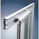 Душевая дверь в нишу Ravak Supernova ASDP3-80, профиль сатин, витраж транспарент, 00V40U02Z1