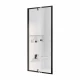Душевая дверь Ravak Pivot PDOP2-100, профиль черный, витраж транспарент, 03GA0300Z1