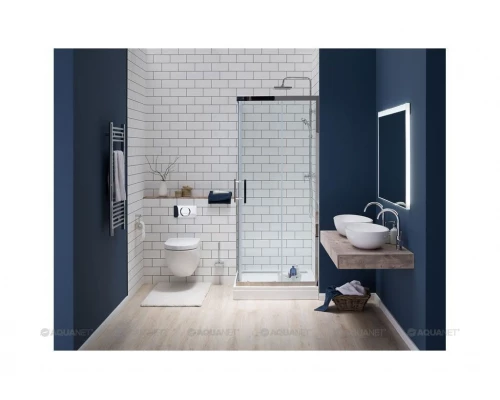 Душевой уголок Aquanet Delta Cube NPE1142 90 x 90 см, 00183212, стекло прозрачное