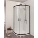 Душевой уголок Bravat Blackline BS090.1201B 90 x 90 x 200 см четверть круга, черный