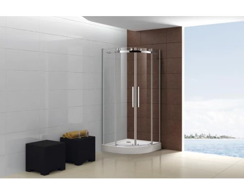 Душевой уголок Cezares Stylus-M STYLUS-O-M-R-2-100-C-Cr, 100 x 100 см