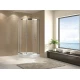 Душевой уголок Cezares ECO-O-R-2-90-C-Cr, 90 х 90 х 190 см, стекло прозрачное/матовое