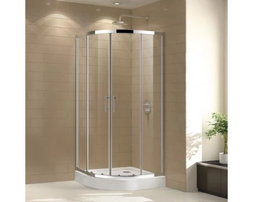 Душевой уголок Cezares ECO-O-R-2-90-C-Cr, 90 х 90 х 190 см, стекло прозрачное/матовое