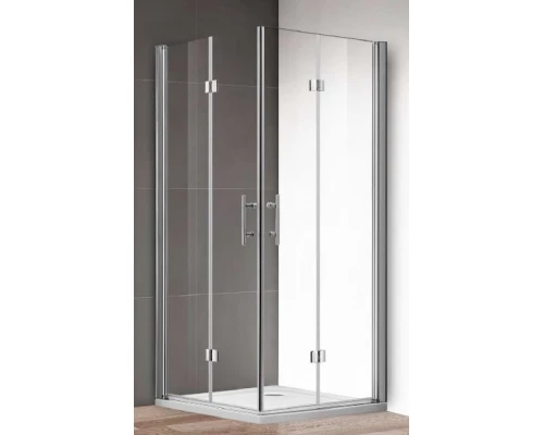 Душевой уголок Cezares Eco-O-AS-2-90-C-Cr 90x90x195 см без поддона