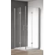 Душевой уголок Cezares Eco-O-ASH-2-80/90-C-Cr 90 x 80 см без поддона