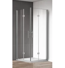 Душевой уголок Cezares Eco-O-ASH-2-90/100-C-Cr 100 x 90 см без поддона