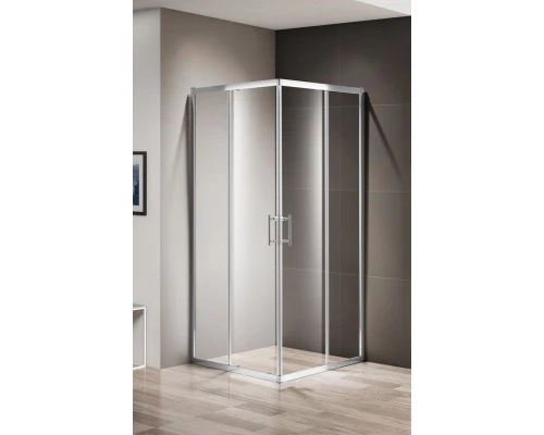 Душевой уголок Cezares MOMENTO-A-2-80-C-Cr 80 х 80 х 195 см, стекло прозрачное
