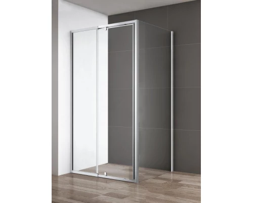 Душевой уголок Cezares Variante, 120 х 90 х 195 см, стекло прозрачное