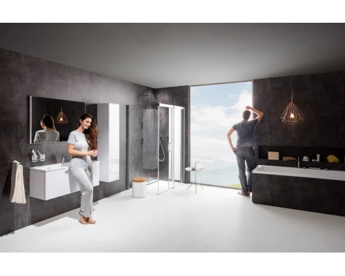 Душевой уголок Ravak Matrix MSDPS 120х90, левый/правый, профиль блестящий, витраж транспарент, 0WLG7C00Z1/0WPG7C00Z1