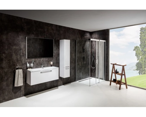 Душевой уголок Ravak Matrix MSDPS 120х90, левый/правый, профиль блестящий, витраж транспарент, 0WLG7C00Z1/0WPG7C00Z1