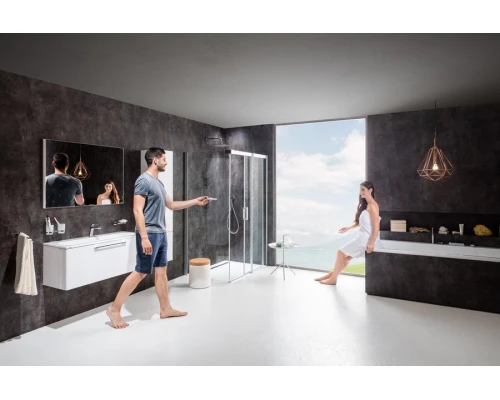 Душевой уголок Ravak Matrix MSDPS 120х90, левый/правый, профиль блестящий, витраж транспарент, 0WLG7C00Z1/0WPG7C00Z1