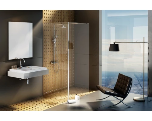Душевой уголок Ravak Walk-In Corner 110 x 80 см, блестящий/транспарент, GW1CD4C00Z1