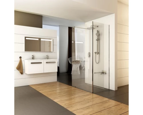 Душевой уголок Ravak Walk-In Corner 110 x 80 см, блестящий/транспарент, GW1CD4C00Z1