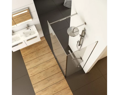 Душевой уголок Ravak Walk-In Corner 110 x 80 см, блестящий/транспарент, GW1CD4C00Z1