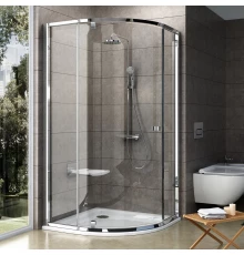 Душевой уголок Ravak Pivot PSKK3-80, профиль блестящий, витраж транспарент, 37644C00Z1