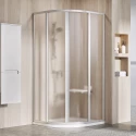 Душевой уголок Ravak Supernova SKCP4-80, профиль сатин, витраж грейп, 31140U00ZG