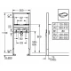 Инсталляция для раковины Grohe Rapid SL 38554001 для раковины