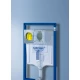 Система инсталляции для унитазов Grohe Rapid SL 38750001 4 в 1 с кнопкой смыва