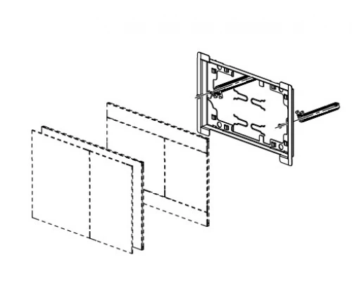 Клавиша смыва AlcaPlast Air