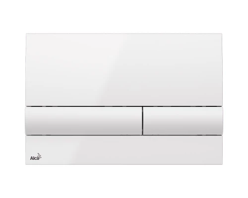 Клавиша смыва AlcaPlast M1710, белый