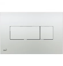 Клавиша смыва AlcaPlast M371, хром глянцевый