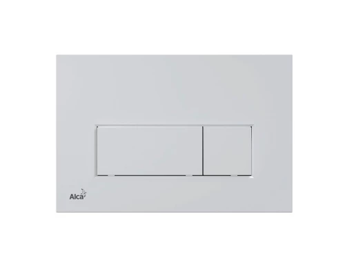 Клавиша смыва AlcaPlast M576, цвет - белый матовый