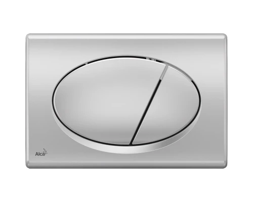Клавиша смыва AlcaPlast M72, хром матовый