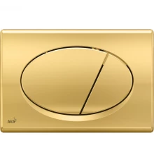 Клавиша смыва AlcaPlast M75, золото