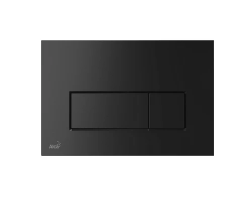 Кнопка смыва AlcaPlast M578, черный матовый