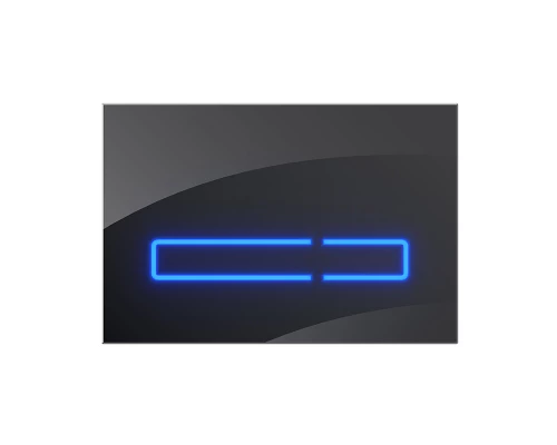 Клавиша Am.Pm Touch Pro I0450A38, сенсорная, стекло, черный глянец