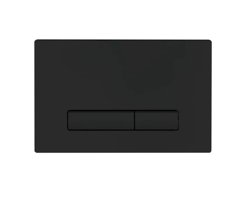 Кнопка смыва BelBagno Genova BB021-GV-NERO.M, черный матовый Tocco Morbido
