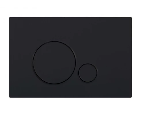 Кнопка смыва BelBagno Sfera BB017-SR-NERO.M, черный матовый Tocco Morbido