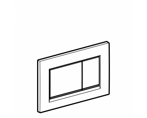 Кнопка смыва Geberit Sigma Type 30 115.883.14.1 черный матовый хром глянцевый