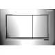 Клавиша Geberit Omega Type 30 115.080.KH.1, глянцевая, матовый хром