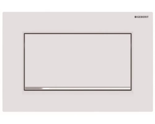 Клавиша Geberit Sigma Type 30 115.893.JT.1, белый, смыв/стоп (не оставляет отпечатки пальцев)