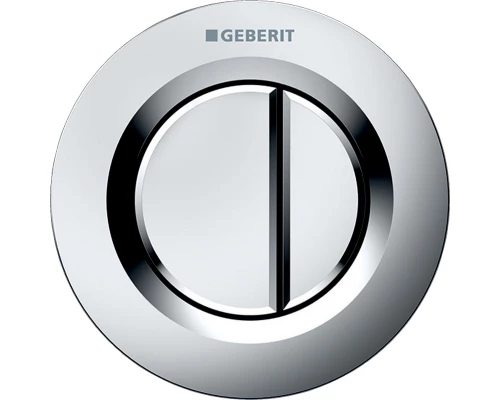 Клавиша смыва Geberit Type 01 дистанционная, матовый хром, 116.043.46.1