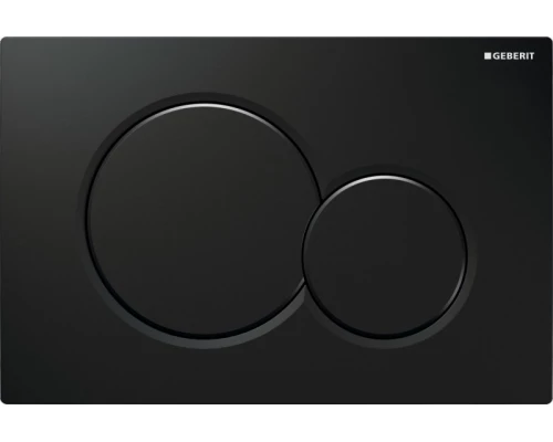 Кнопка смыва Geberit Sigma Type 01 115.770.DW.5 черная, пластик