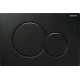 Кнопка смыва Geberit Sigma Type 01 115.770.DW.5 черная, пластик