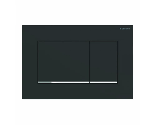 Кнопка смыва Geberit Sigma Type 30 115.883.14.1 черный матовый хром глянцевый