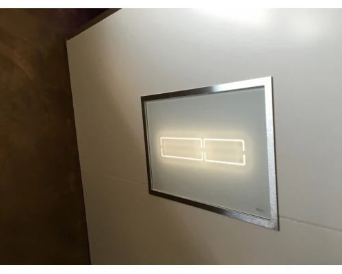 Кнопка смыва TECE Lux Mini, бесконтактная, белая, 9240960