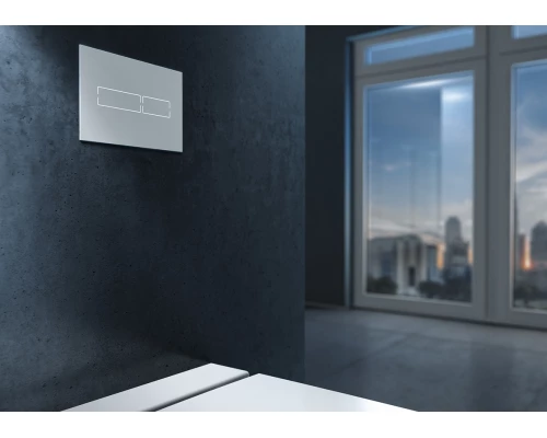 Кнопка смыва TECE Lux Mini, бесконтактная, белая, 9240960